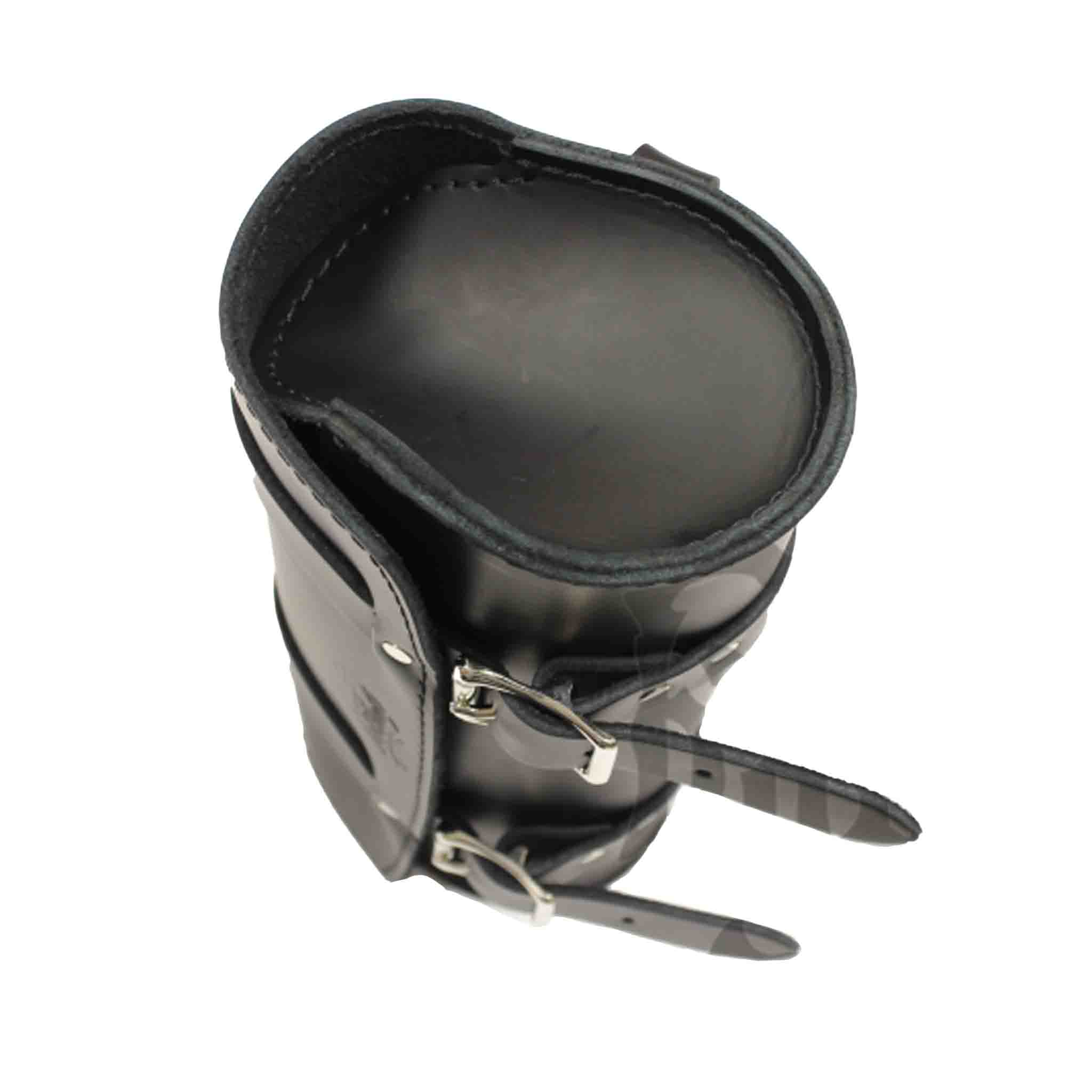 Upgrade your ride with the MT01 tool roll / fork bag. Hand crafted in USA with premium leather and top quality hardware. Durable and stylish, it's the perfect fit for your motorcycle.