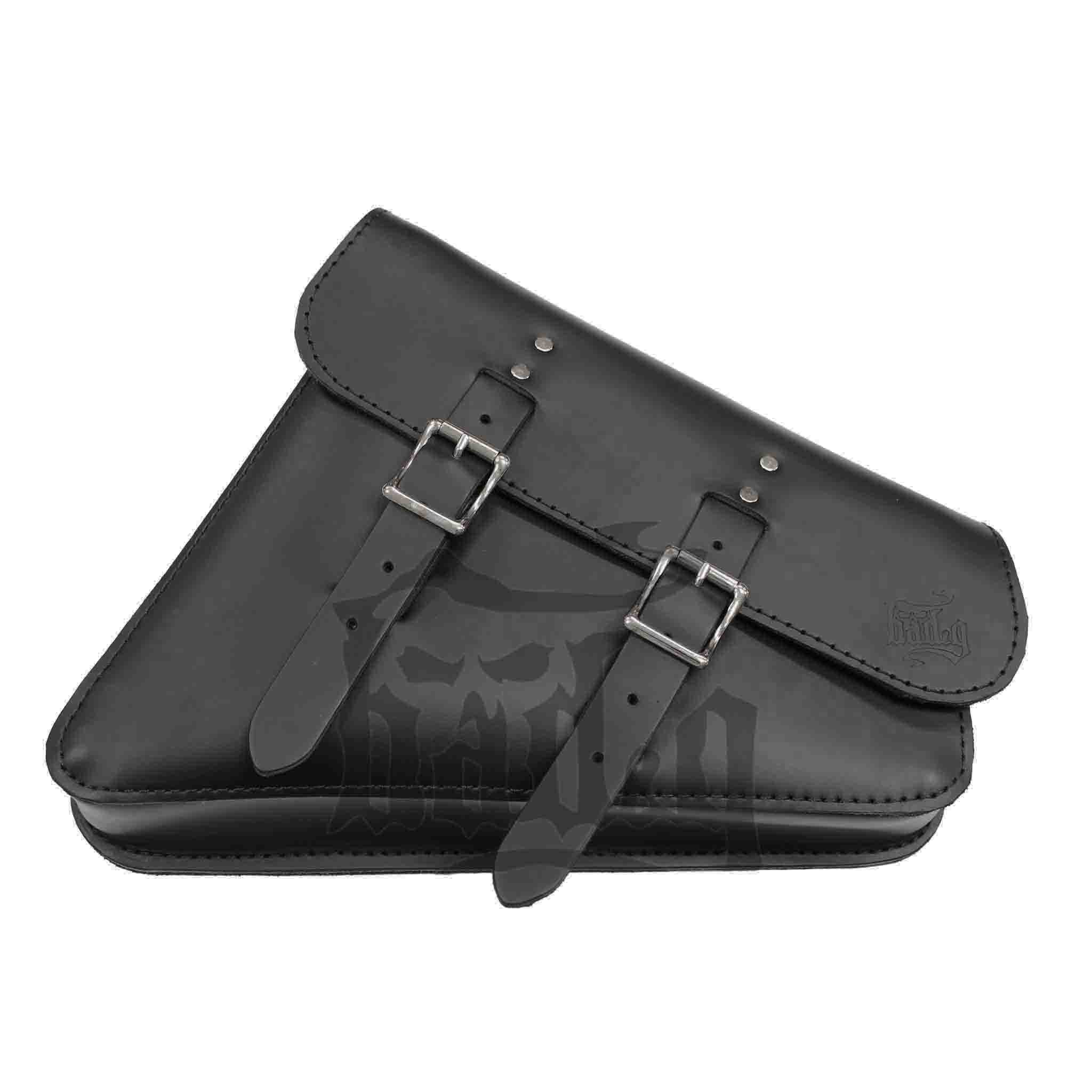 Upgrade your Triumph Bobber or Speedmaster with the TBL01 Left Side Solo Bag. Hand crafted in USA with premium leather and top quality hardware. Durable and stylish, it's the perfect fit for your motorcycle.